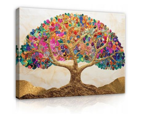 Obraz Canvas Abstrakcyjny 120x80 cm Nowoczesny Dekoracyjny Salon Kuchnia