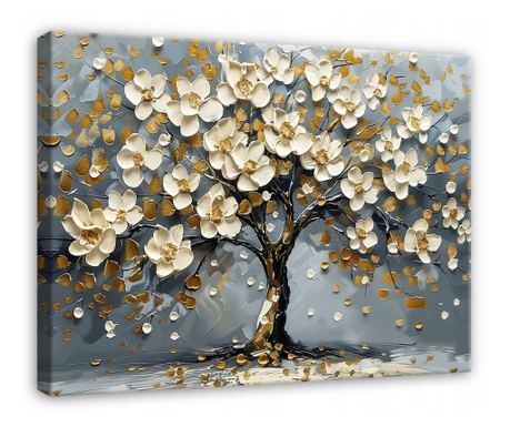 Platno Apstraktno Drvo 100x70 cm Moderna Dekorativna Dnevna Soba Kuhinja