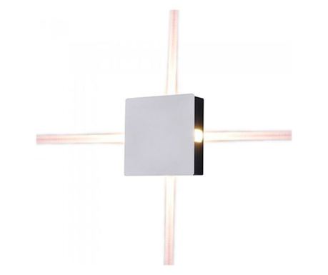 Lampa Led Nástěnná Montáž 4w Neutrální Bílá IP65 - Plast