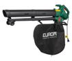 Suflanta si aspirator cu tocator pentru frunze uscate, Gardencleaner 3001, Eurom, 3000 W, verde