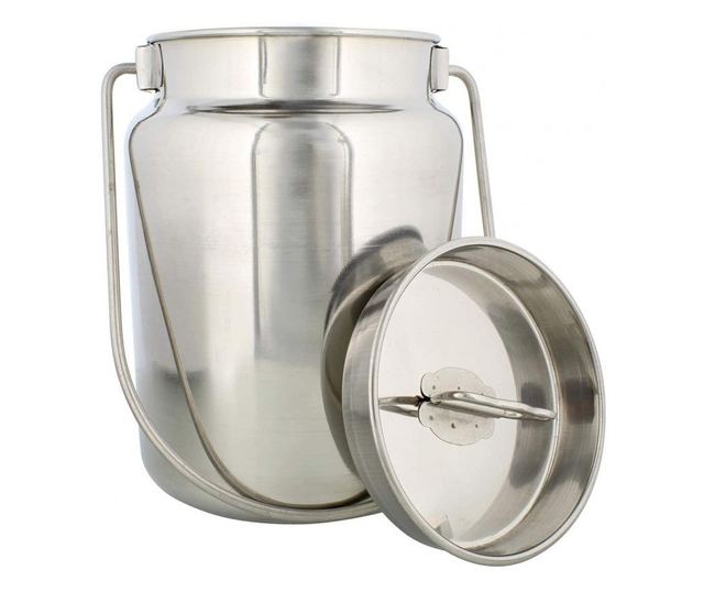 Bidon inox lapte/ miere / ulei/  5 L Grunberg