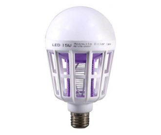 Žarulja 2u1 KlaussTech, s UV lampom protiv insekata, snaga 15W, bijela