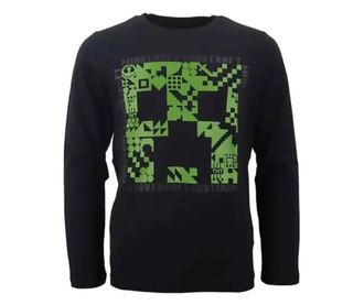 Minecraft gyerek hosszú ujjú póló felső dark 10 év