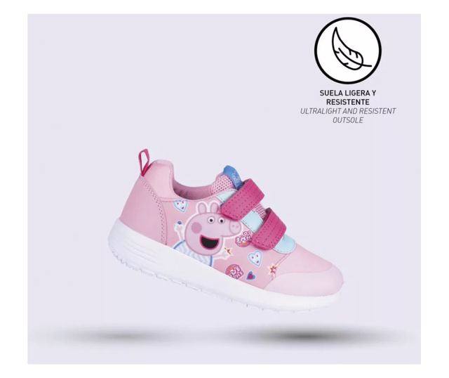 Peppa malac utcai cipő pink 24
