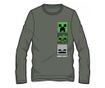 Minecraft gyerek hosszú ujjú póló szürke creeper 6 év