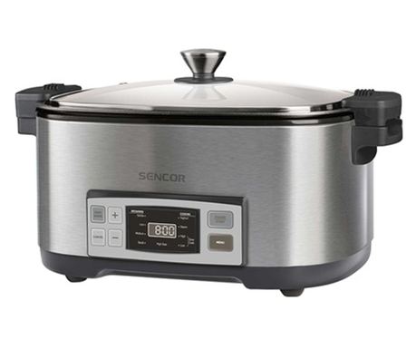 Sporač za kuhanje s kapacitetom 6 L, snaga 1350 W, srebrna boja