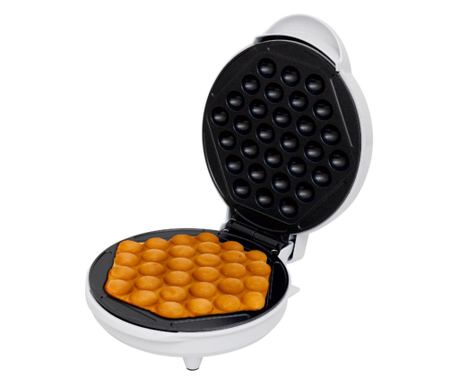 Home HG BG 30 bubble gofrisütő, teljesítmény 900 W, tapadásmentes sütőfelület, jelzőfények