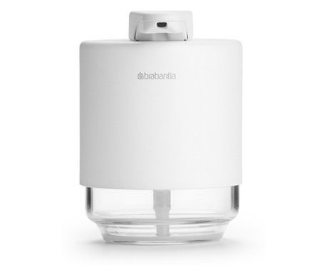 Дозатор за течен сапун Brabantia MindSet 1005673, 200 мл, Широк отвор, Бял