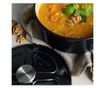 Oala antiaderenta din fonta Navaris pentru plite/cuptoare - 24 cm - 3,5 l - negru, 48777.01.01