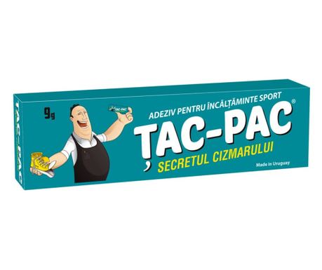 Ljepilo za obuću, Tac - Pac, 9 gr.
