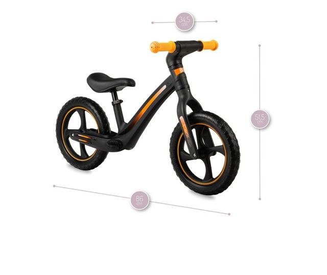 Bicikl bez pedala, Momi Mizo - Crna