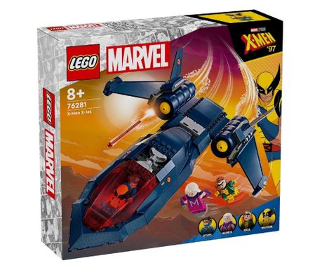LEGO MARVEL SUPER HEROES X-MENOV X-JET 76281
