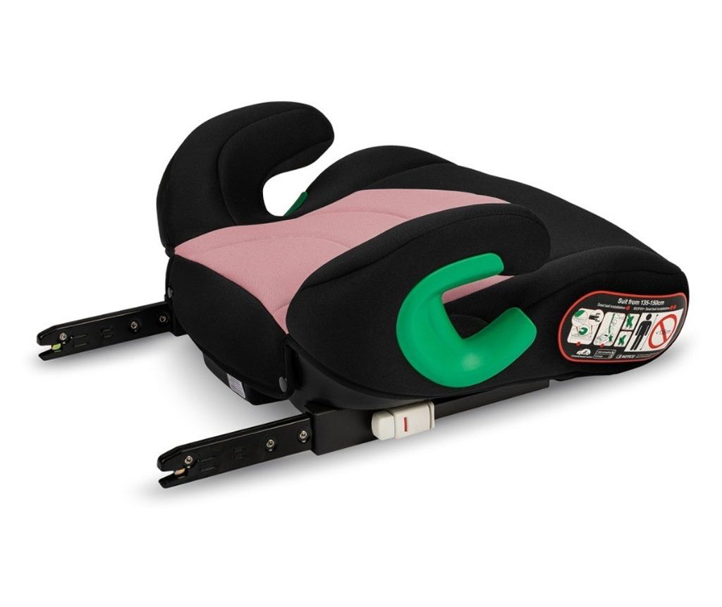 Avtosedež z isofixom, i-size 135-150 cm, Momi Venko - Roza - 2