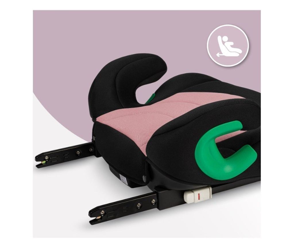 Avtosedež z isofixom, i-size 135-150 cm, Momi Venko - Roza - 3