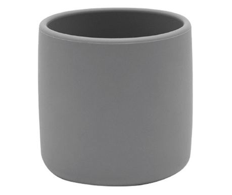 Pahar Minikoioi, 100% Premium Silicone, Mini Cup – Powder Grey