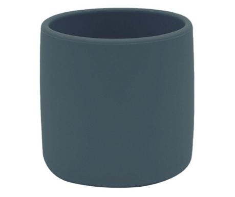 Pahar Minikoioi, 100% Premium Silicone, Mini Cup – Deep Blue
