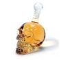 Decantor din sticla in forma de craniu, Gonga® Transparent 650 ml thumbnail 3