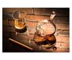Decantor din sticla in forma de craniu, Gonga® Transparent 650 ml thumbnail 4