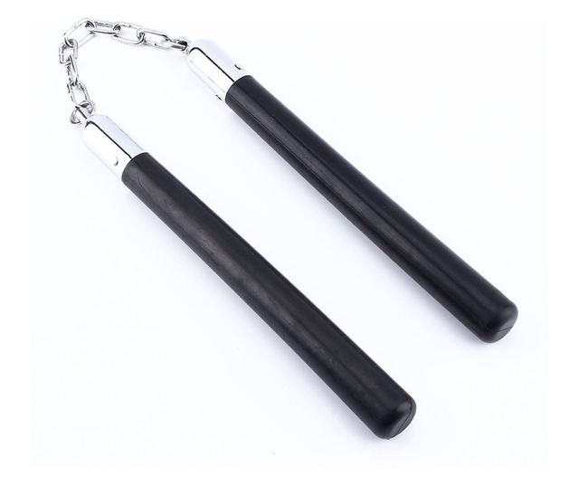Nunceag set, 31 cm i leptir nož, 22 cm, crni
