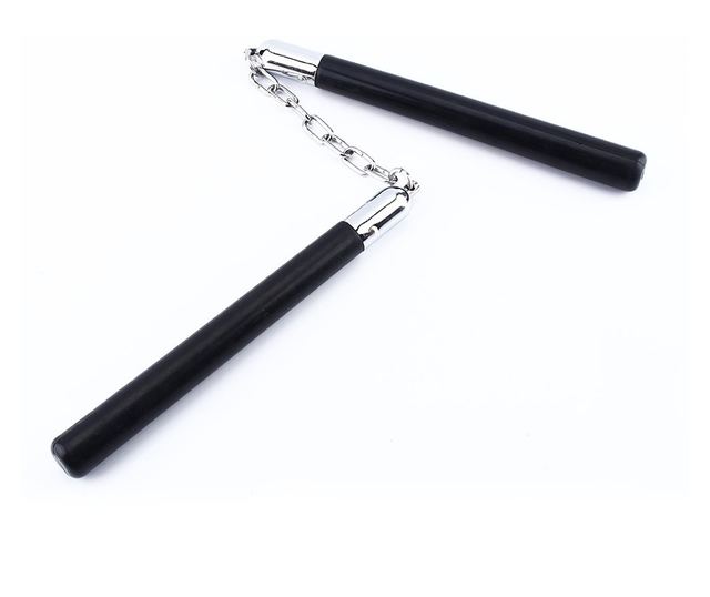 Nunceag set, 31 cm i leptir nož, 22 cm, crni