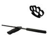Crni teleskopski set štapova 50 cm + crna kutija debljine 1 cm
