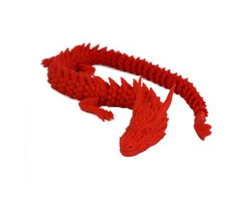 Figurina Sani, Dragon 450 mm, Rosu