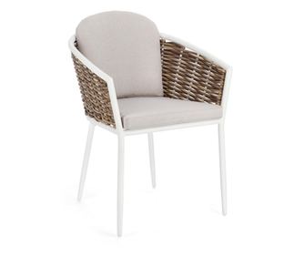 4 db fehér bézs barna Maribela szék 63x63x79,5 cm