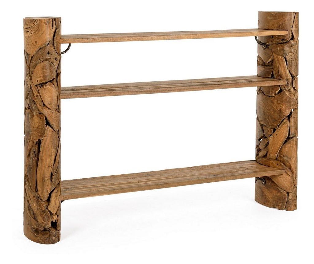 Arwood természetes fa konzolasztal 156x36x110 cm