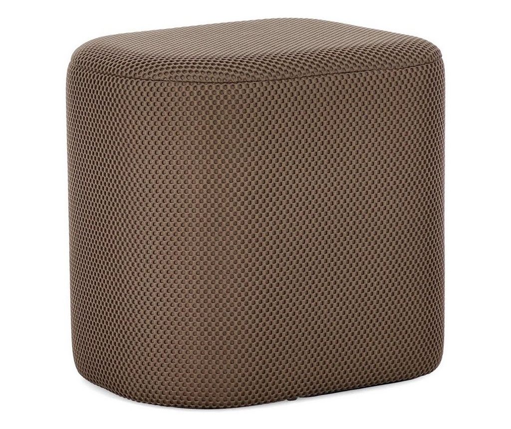 Darya rjav MDF in blato iz blaga 43,5x37x42 cm