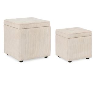 Set od 2 bijele Dylan barske stolice