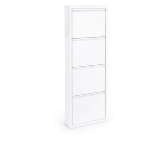 Pantofar otel alb Eyvin 50x15x139.3 cm