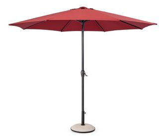 Kalife sivi i crveni vrtni suncobran 300x242 cm