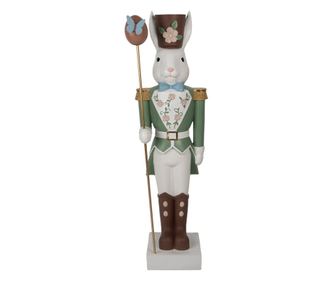 Figurina Iepuras Paste ceramica multicolora 28x23x96 cm