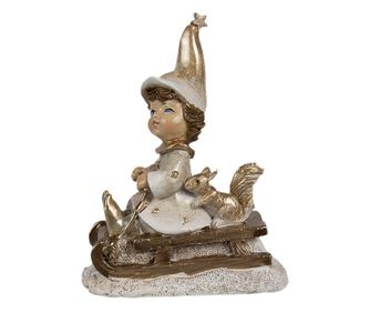 Színes műgyanta törpe figura 8x4x10 cm