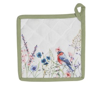 Servet termic bucatarie bumbac multicolor Summer 20x20 cm