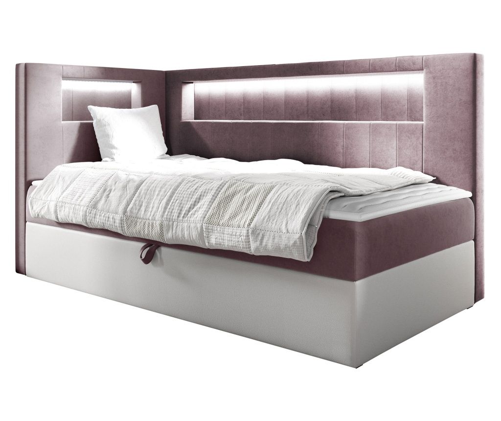 Pat matrimonial Junior Ribezo 3 90x200 - Stanga