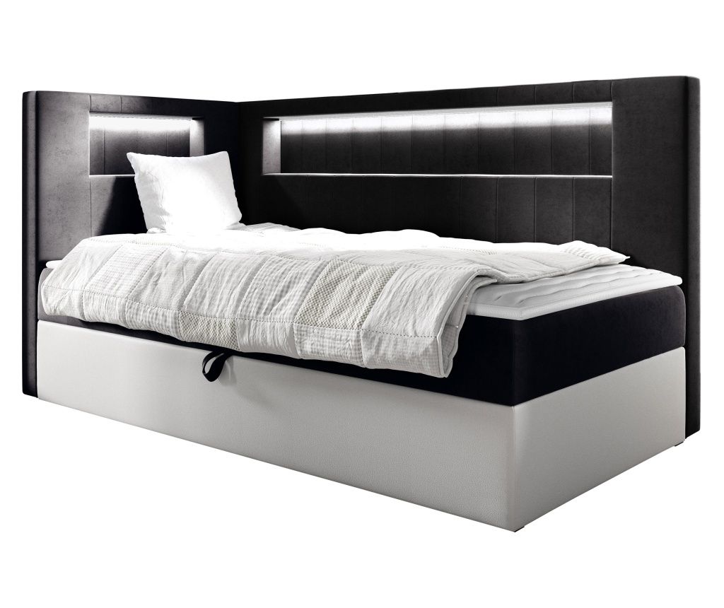 Pat matrimonial Junior Ribezo 3 80x200 - Stanga