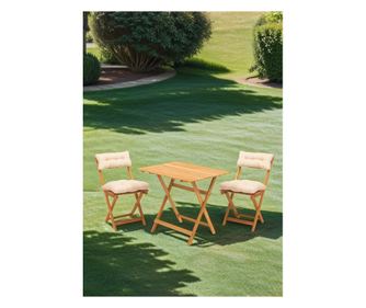 Set mobilier de grădină - masă și scaune (3 piese) Cruz