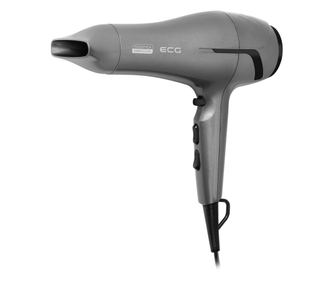 Uscator de par cu ionizare ECG Modifica Grigio Grande, 2200 W, 2 viteze, 3 niveluri de temperatura, gri