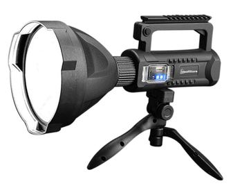 LED svetilka IdeallStore®, Search Master, polnilna, 4 načini osvetlitve, stojalo priloženo