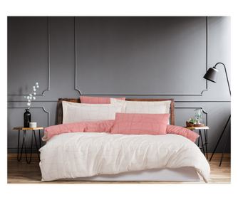 Κλινοσκεπάσματα διπλά, Class Home Collection, 100% βαμβάκι σατέν, 210TC, 6 τεμάχια (πάπλωμα κάλυμμα 200x220cm, σεντόνι κρεβατιού