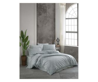 Κλινοσκεπάσματα διπλά, Majoli Bahar Home Collection, 100% βαμβάκι ranforce, 144 TC, 4 τεμάχια (πάπλωμα κάλυμμα 200x220cm, σεντόν