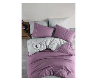 Dvojitá sada ložního prádla, kolekce Majoli Bahar Home, 100% bavlna Ranforce, 144TC, oboustranná, 4 díly