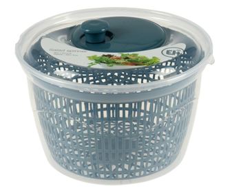 Купа за сушене на салата Excellent Houseware, Полипропилен, 25x17,5 см, Син