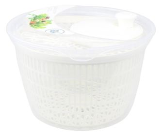 Купа за сушене на салата Excellent Houseware, полипропилен, 25x17,5 см, бяла