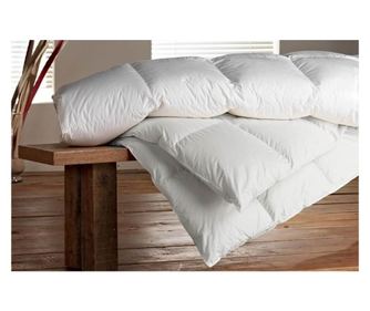 Pilota calduroasa, Poohy, Premium Warm, 140x200 cm, 90% puf rata, 100% bumbac, Antialergic, Alb, 200 g/mp, FP 700 cuin