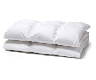 Лятна Завивка, Poohy, Excellence Light, 140x200 см, 100% гъши пух, 100% памук, Антиалергичен, Бяло, 65 г/м2, FP 800