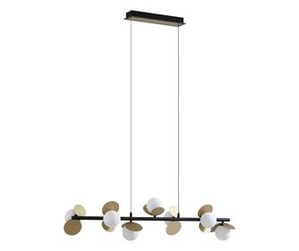 Pendul RFAN, Model 601-7, Cu 7 Abajururi, 7 x G9, Auriu/Negru