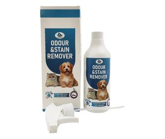 Solutie Clean Pets, Indepartare Pete si Mirosuri pisici si caini, 500 ml
