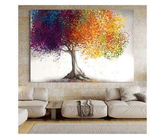 Tablou Canvas Premium LuxCanva® A1217, Copac Colorat - 50 X 70